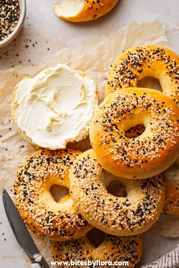 Cottage Cheese Bagels