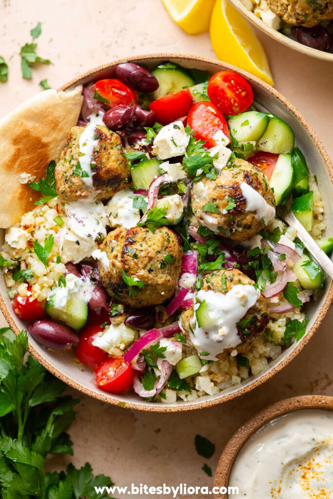 Greek Turkey Meatballs
