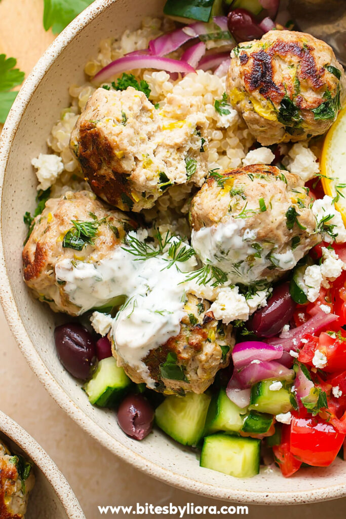 Greek Turkey Meatballs