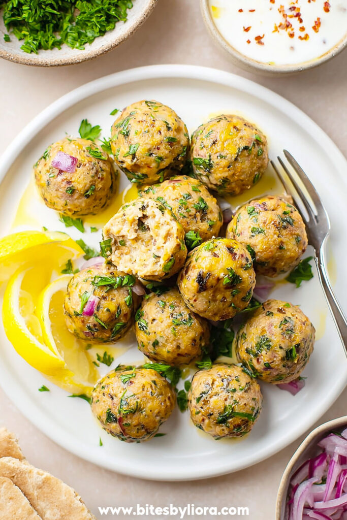 Greek Turkey Meatballs