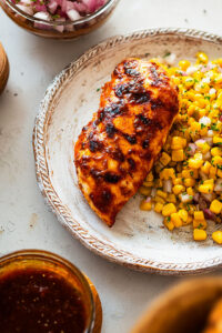 Grilled BBQ Chicken Breasts