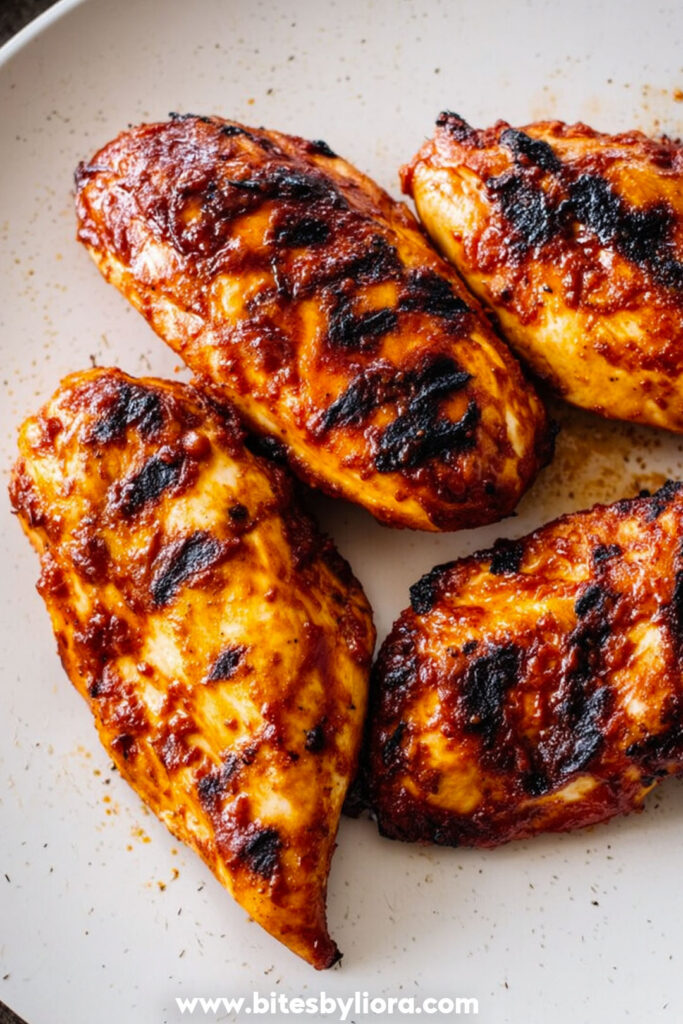 Grilled BBQ Chicken Breasts