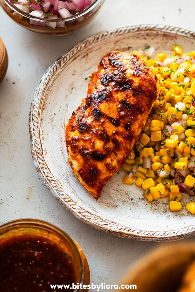 Grilled BBQ Chicken Breasts