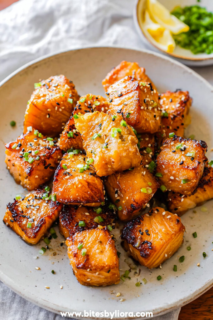 Air Fryer Salmon Bites