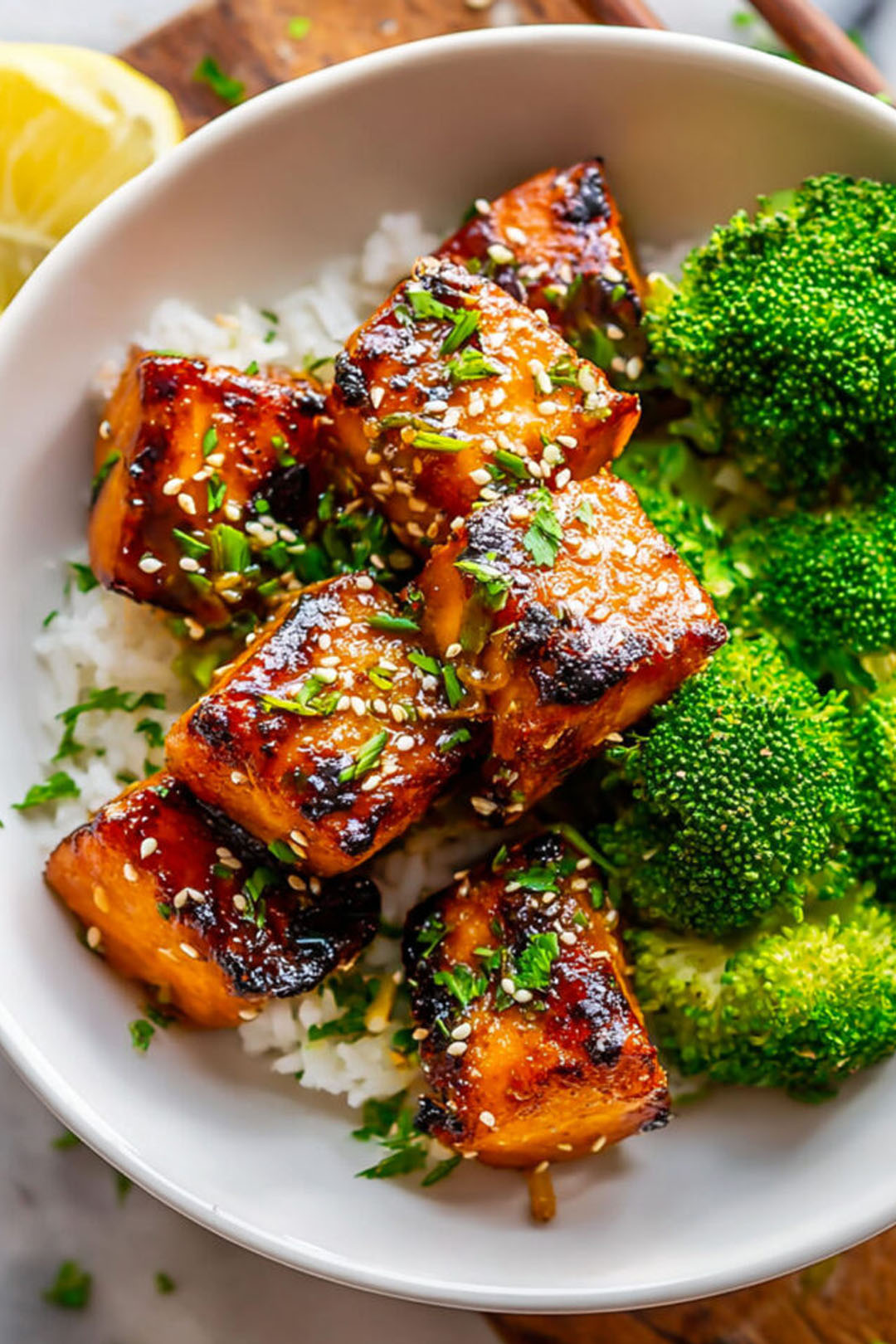 Air Fryer Salmon Bites