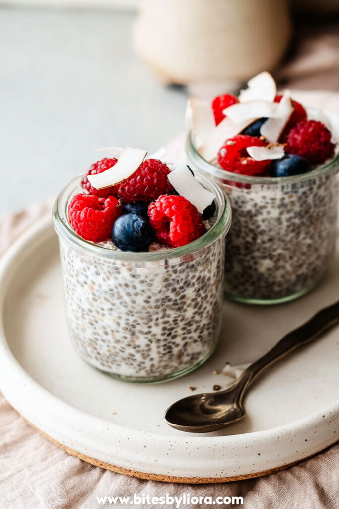 Simple Coconut chia pudding