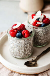 Simple Coconut Chia Pudding