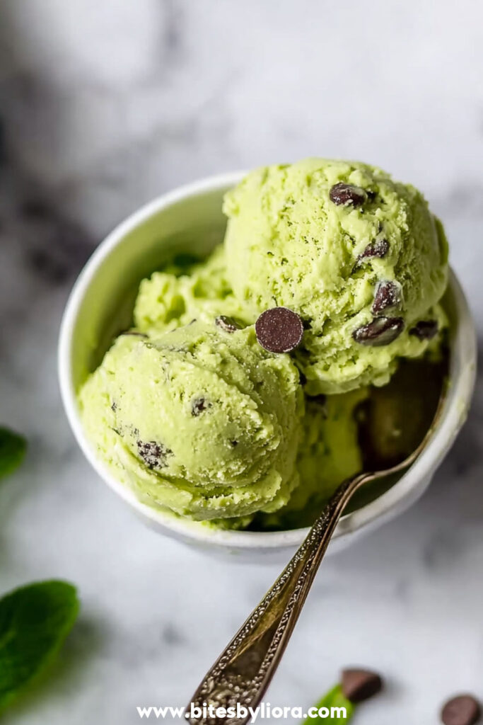 Creamy Avocado Ice Cream