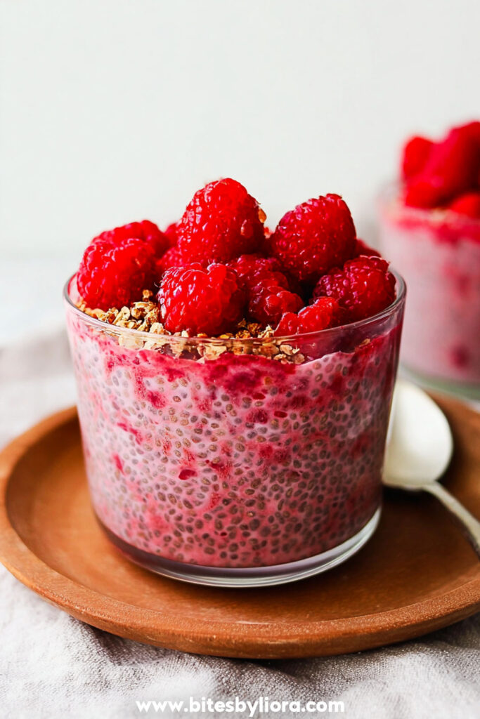 Raspberry Chia Pudding