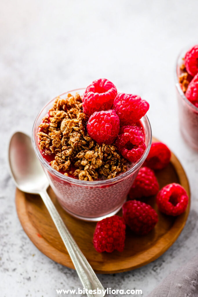 Raspberry Chia Pudding